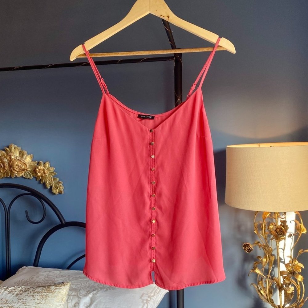 3 For 25! Dynamite Coral Camisole Tank Top